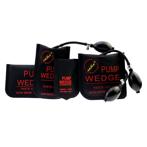 KLOM 4PCS Auto Air Wedge Airbag Repair Pump Wedge Lock Pick Tool Open Car Door Locksmith Tools Car Window Repairing Tool