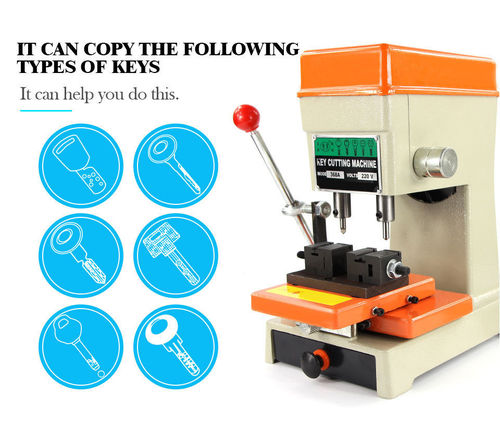 Key Duplicating Machine Key Copy Machine Car Door Key Automatic Key Cutting Machine With Full Set Cutters For Locksmith Tools DEFU 368A