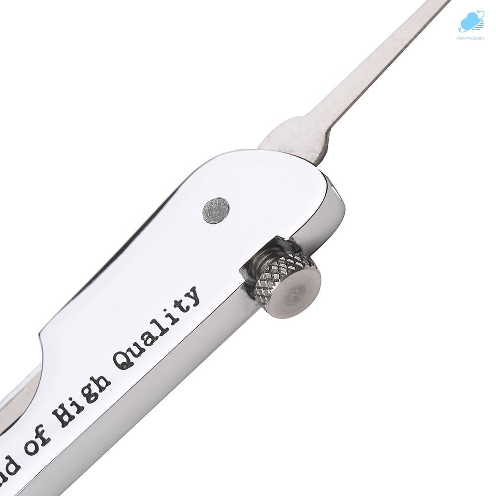 H&H Lock Picking Set Foldable 7 in 1 Stainless Steel Lock Pick KNIFE TYPE FOR LOCKSMITH tool Lock Pick tool
