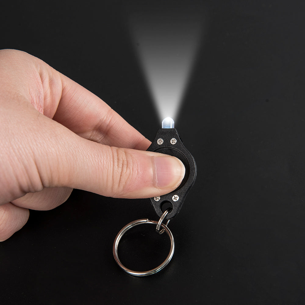 Colorful Foldable 7 in 1 Folding Lock Pick Locksmith Tools Supplies Opening Pocket Set with LED