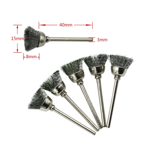 Stainless Steel Wire Brush For Dremel Tool rotary die grinder removal wheel 20Pcs Lot