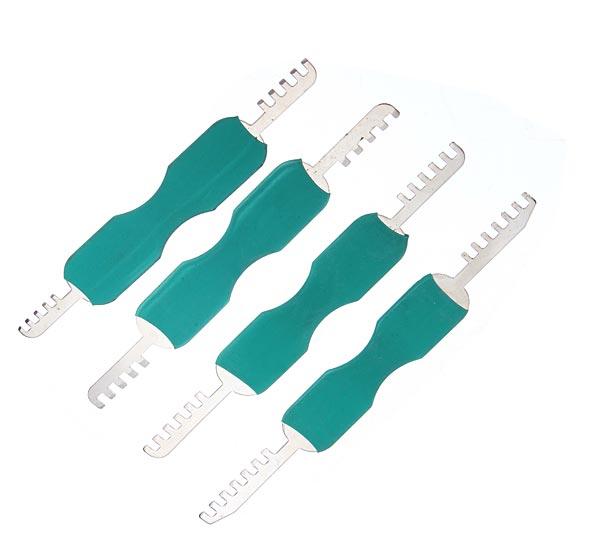 7Pcs Comb Stainless Steel Picking Set Locksmith Tools 7 Pieces Lock Pick