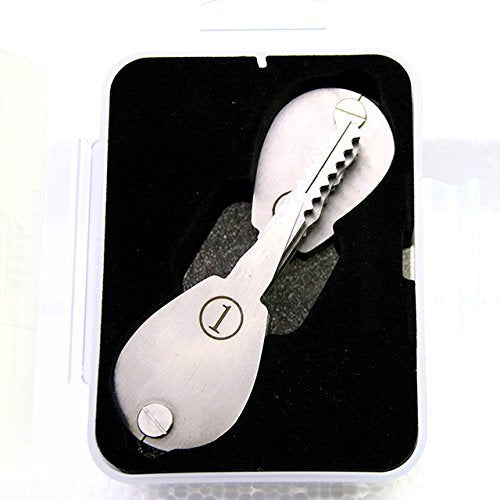 20PSC Stainless Steel Double Sided Locksmith Tools Set Foldable Car Lock Opener Lock Pick Set Lockpick Professional Extractor Tools