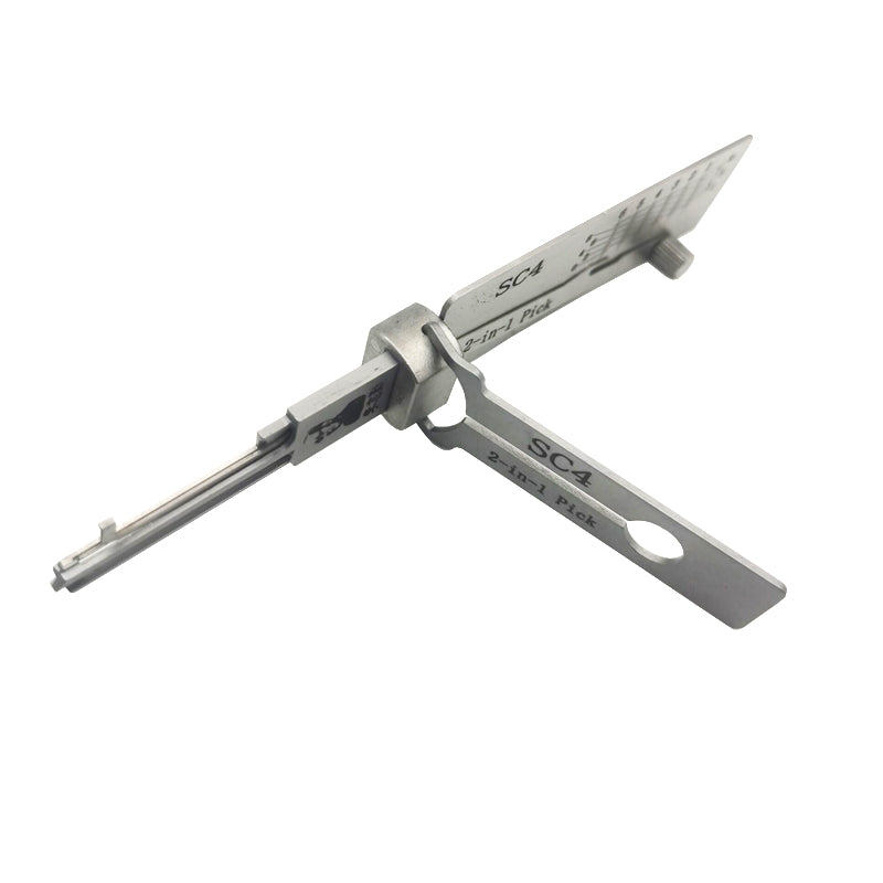 SC4 Original Lishi Lock Pick Key Decoder Reader Locksmith Tool for Schlage SC4
