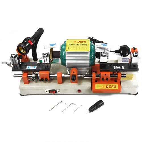 Locksmith Tools Universal Plug Automatic Key Cutting Machine Copy Machine for Making Key Duplicating Machine Locksmith Tool DEFU 238BS