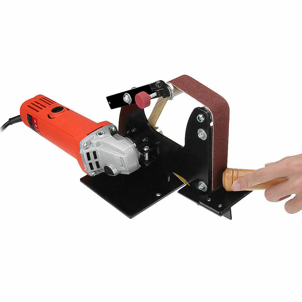 Angle Grinder Belt Sander Attachment Metal Wood Sanding Belt