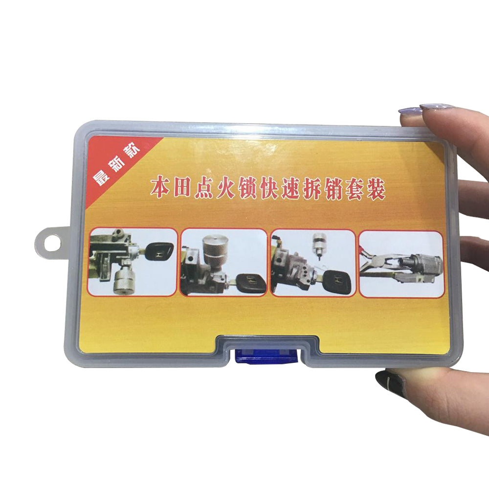 Decoder Pin Filp Key Remover Ignition Cancellation Lock Removal Pin Locksmith Repair For Honda Car Lock Disassembly Tool