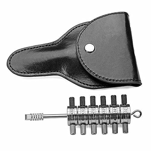 6 Cylinder Reader Car Ford Jaguar Lock Pick and Decoder Tools Automotive Locksmith Tool