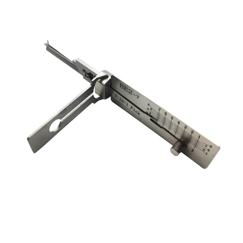 BE2-7 Original Lishi Lock Pick Key Decoder Reader Locksmith Tool for Best SFIC BE2 (7 Pin)