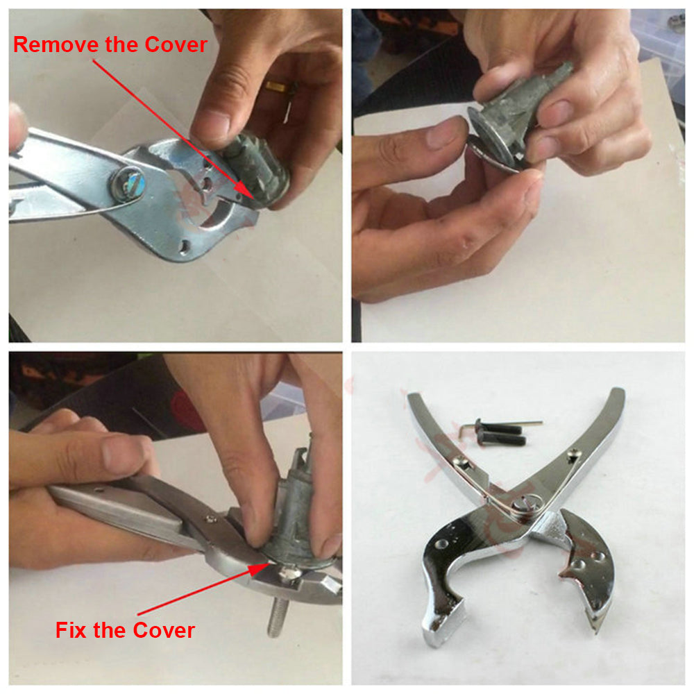 Car Door Cover Disassembling Clamp Pliers Locksmith Tools Supplies Stainless Steel Disassembling Clamp