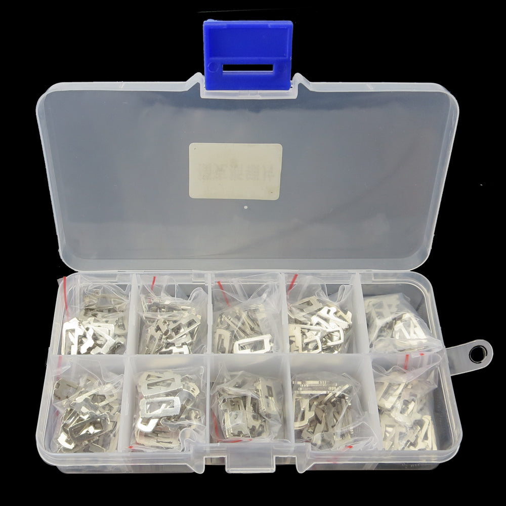 200pcs/lot HU101 Car Lock Reed Locking Plate For Ford Focus Fiesta Ecosport