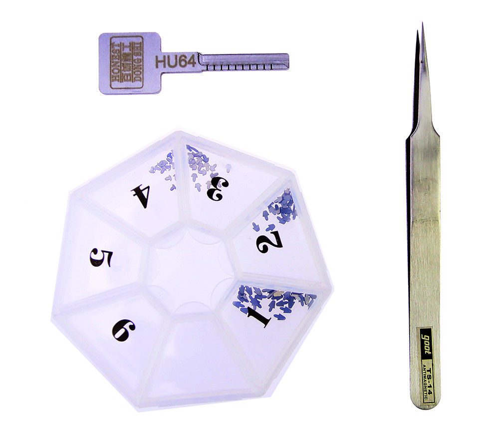 100% Genuine Honest HU64 Locksmith Supplies Car key Moulds For Mecerdes Benz Key Duplicating Locksmith Tools Lock Pick