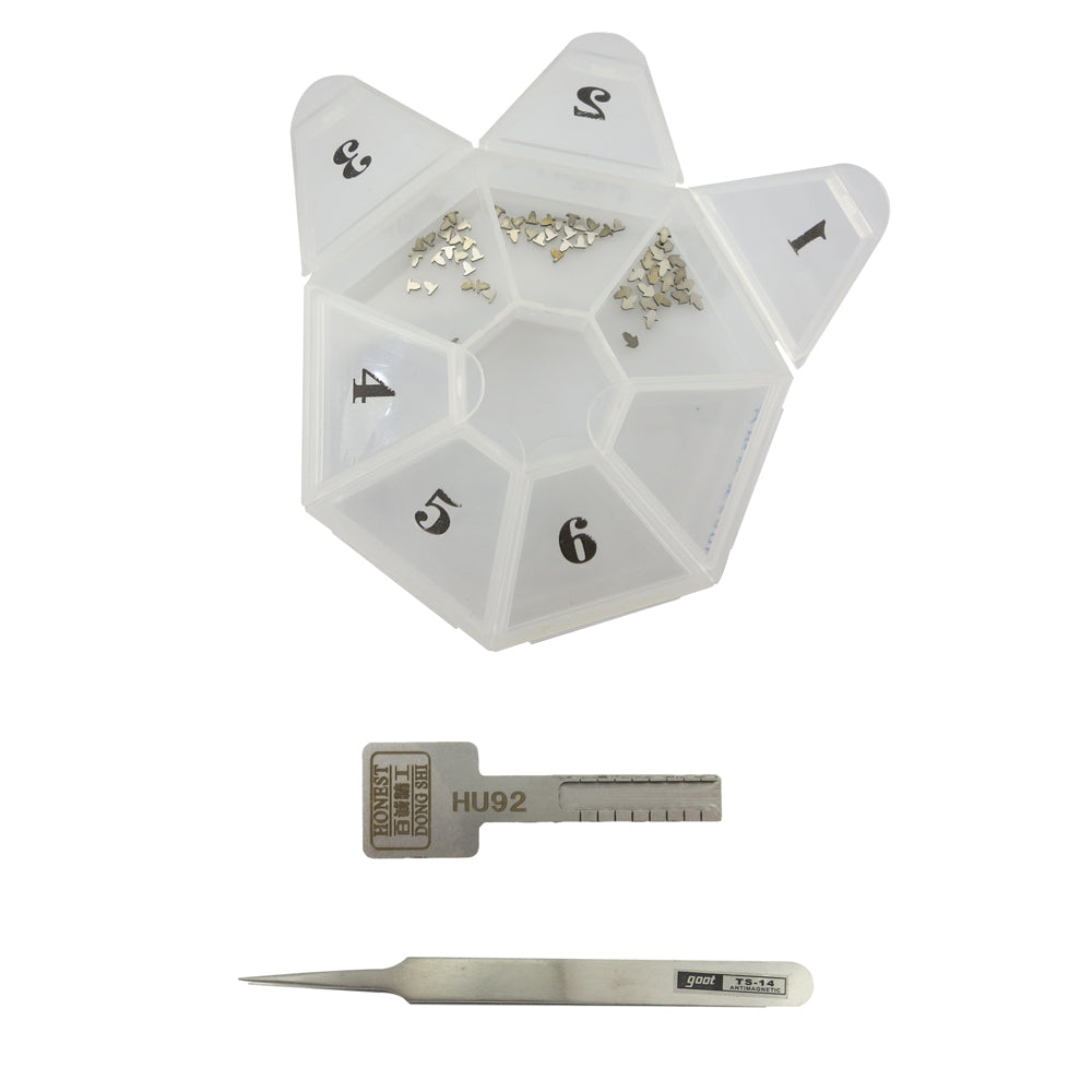 100% Genuine Honest HU92 Locksmith Supplies Car key Moulds For BMW/HUF/Land-Rover Car Key Duplicating Locksmith Tools Lock Pick