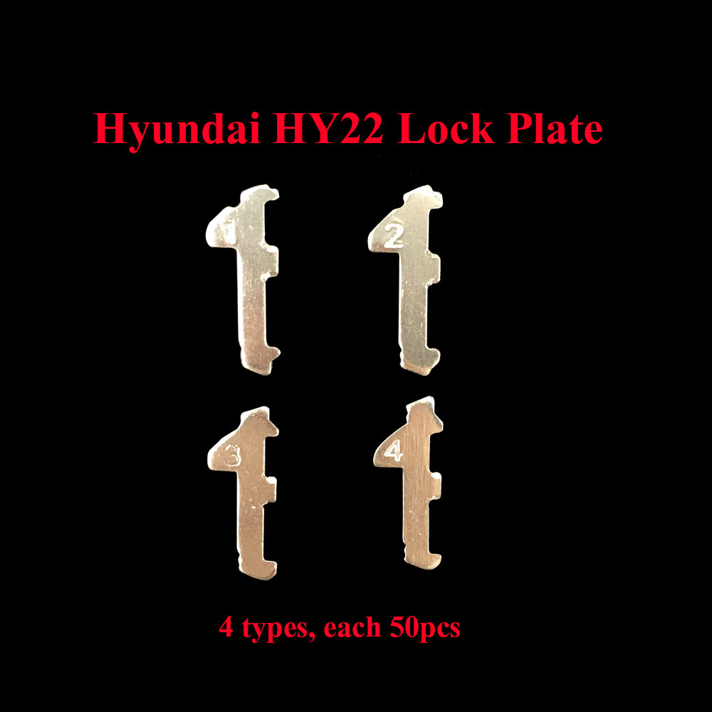 200pcs/lot HY22 Car Lock Reed Locking Plate For HYUNDAI/IX30/35/S8/K5/Verna/New Sportage Key Lock Repair Accessories Copper Keying Kit, Car Lock Reed Lock Plate Auto Lock Repair Locksmith Supplies
