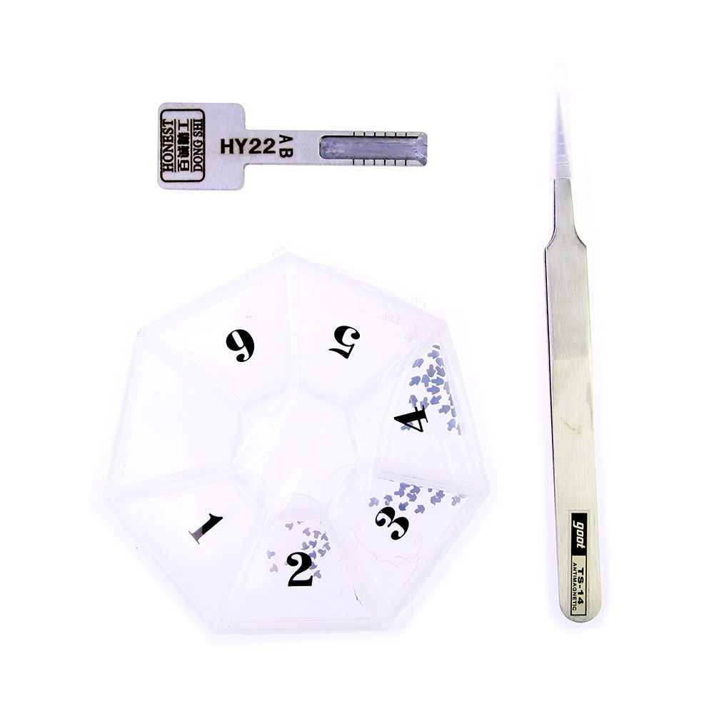 100% Genuine Honest HY22 Locksmith Supplies Car key Moulds For Hyundai Kia Car Key Duplicating Locksmith Tools Lock Pick