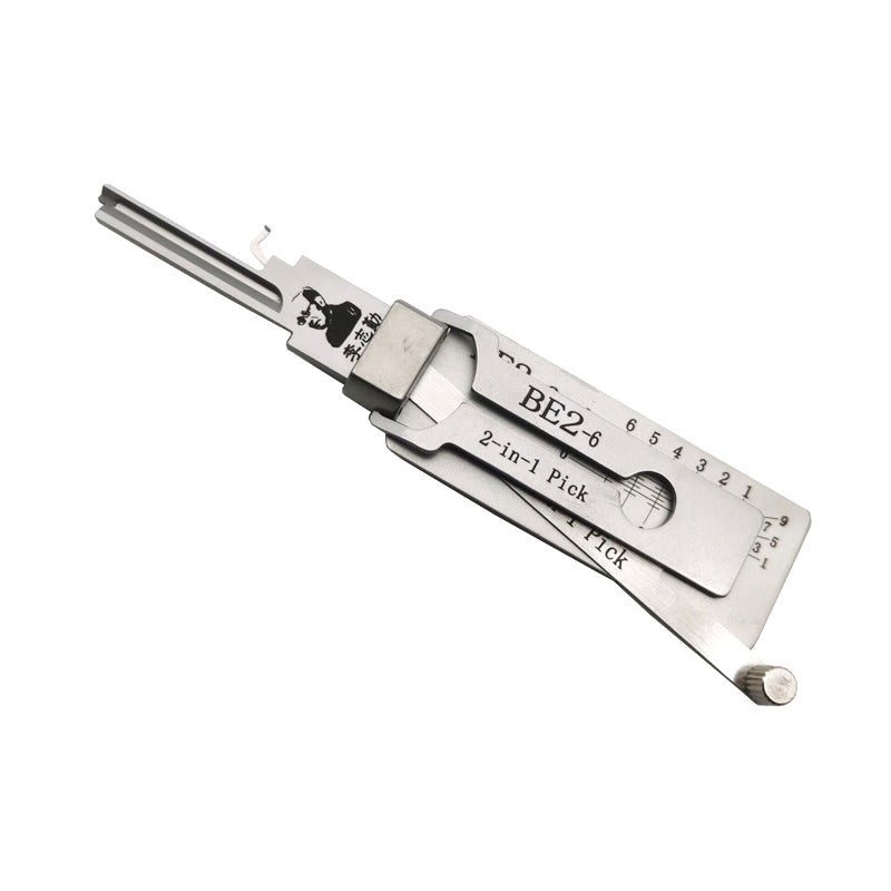 Lishi Lock Pick SC1, SC4, C123/S123, KW1, KW5, R52, AM5, M1/MS2, BE2-6/7 Original Key Decoder Reader Locksmith Tool