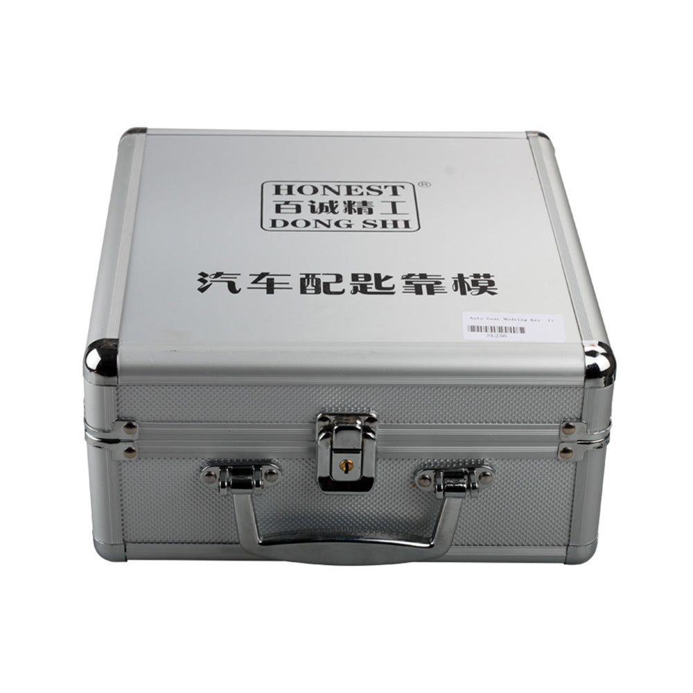 100% Original Honest 10 in 1 Set Auto Locksmith Tool Car Key Moulds for Key Profile Duplicating Moulding Tool Set, Locksmith Pick Lock Tool