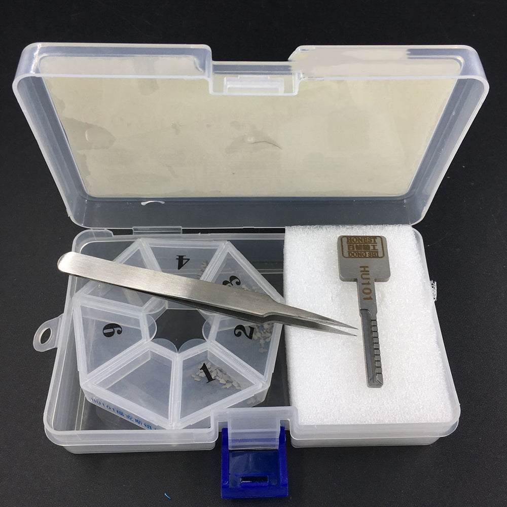 100% Genuine Honest HU101 Locksmith Supplies Car key Moulds For Ford Land Rover Volvo Key Duplicating Locksmith Tools Lock Pick