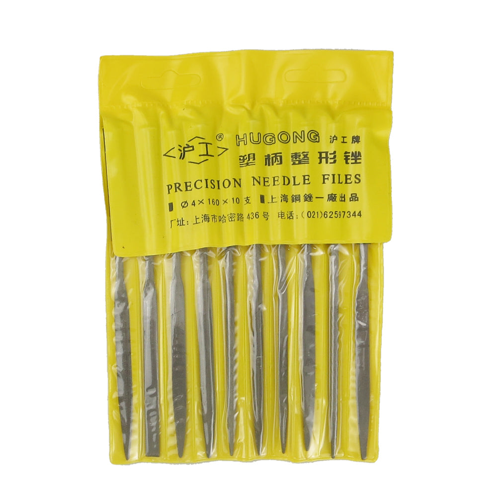 10pcs/lot Key Cleaner Hand Tool 4x160mm High Quality Mini Needle File Set Locksmith Tools Key Cleaner Assorted Files Hand Tool