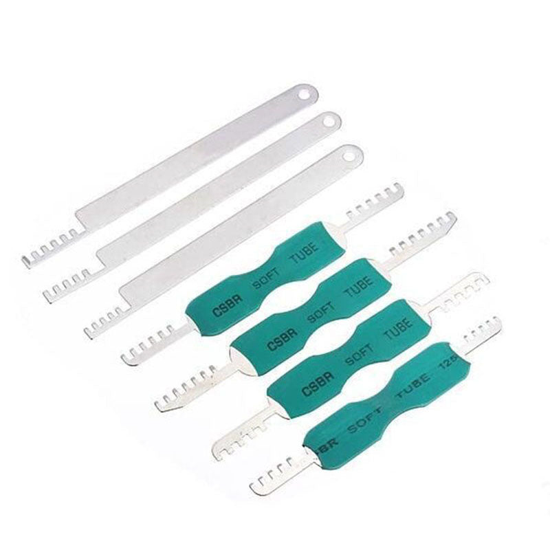7Pcs Comb Stainless Steel Picking Set Locksmith Tools 7 Pieces Lock Pick