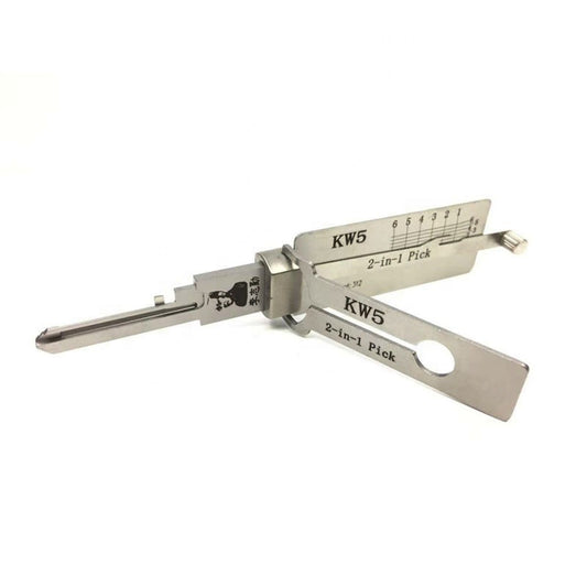 KW5 Original Lishi Lock Pick Key Decoder Reader Locksmith Tool for Kwikset and several other companies.