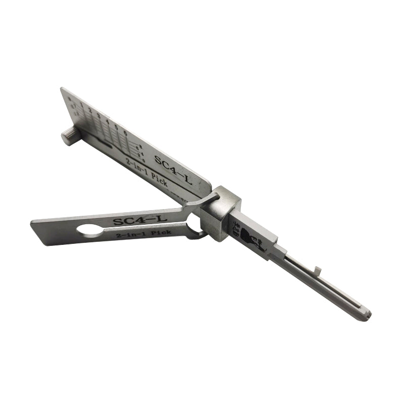 SC4-L Original Lishi Lock Pick Key Decoder Reader Locksmith Tool