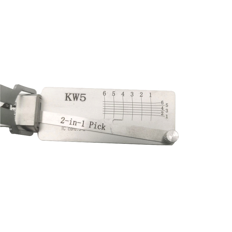 KW5 Original Lishi Lock Pick Key Decoder Reader Locksmith Tool for Kwikset and several other companies.