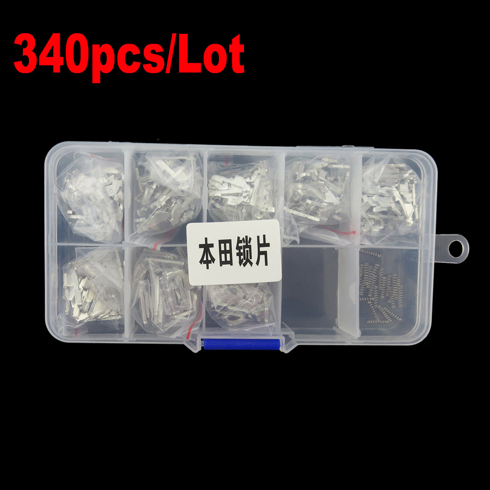 340pcs/lot and 380pcs/lot Honda HON66 High Security Copper Keying Kit Auto Key Lock Repair Accessories