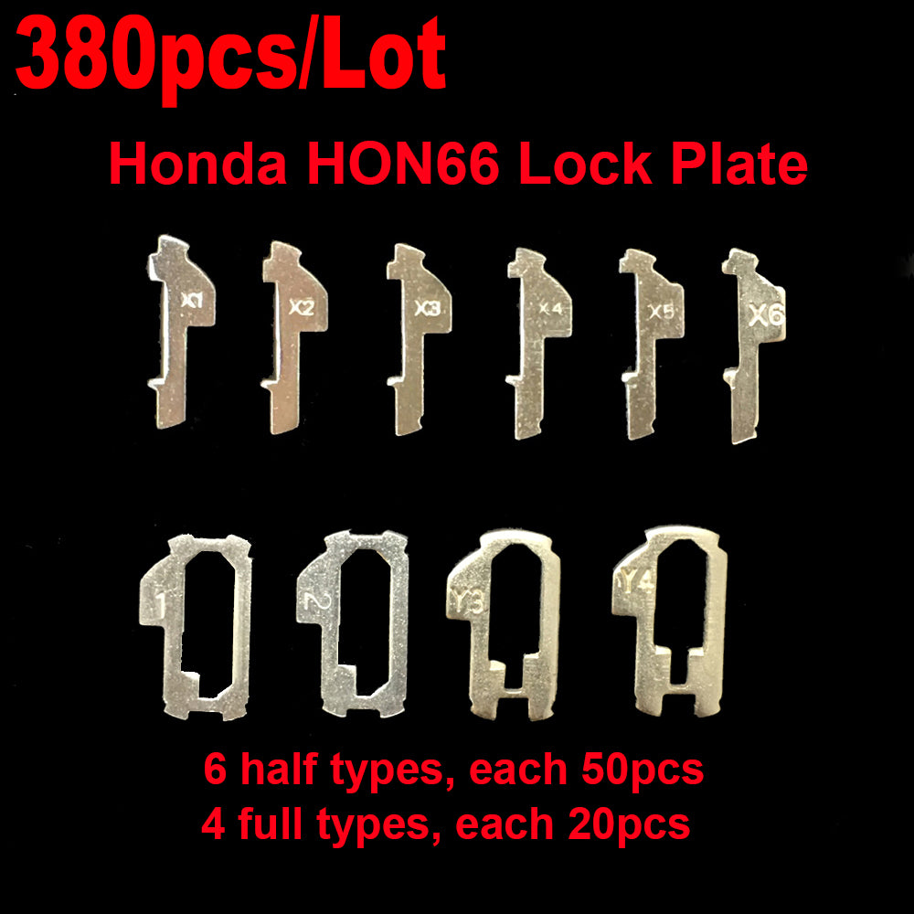 340pcs/lot and 380pcs/lot Honda HON66 High Security Copper Keying Kit Auto Key Lock Repair Accessories