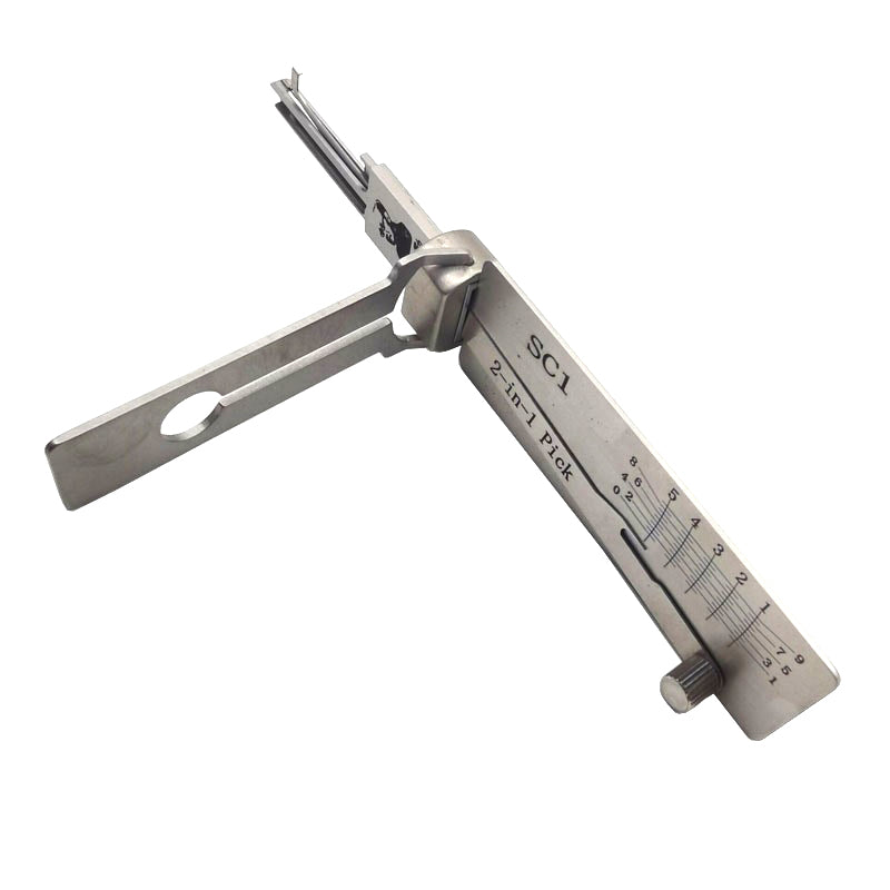 SC1 Original Lock Pick Key Decoder Reader Locksmith Tool for Schlage and several other companies