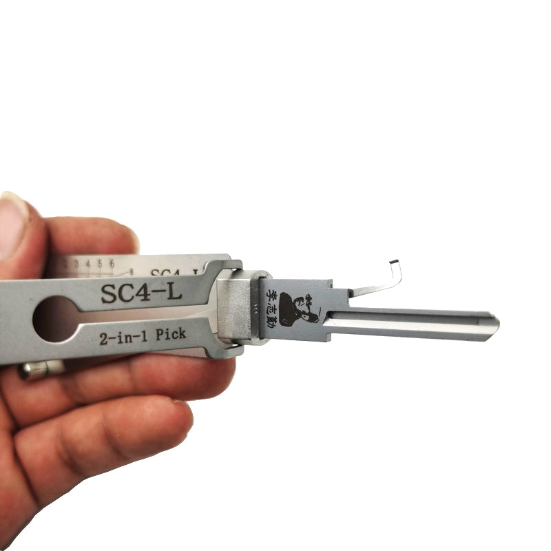 SC4-L Original Lishi Lock Pick Key Decoder Reader Locksmith Tool