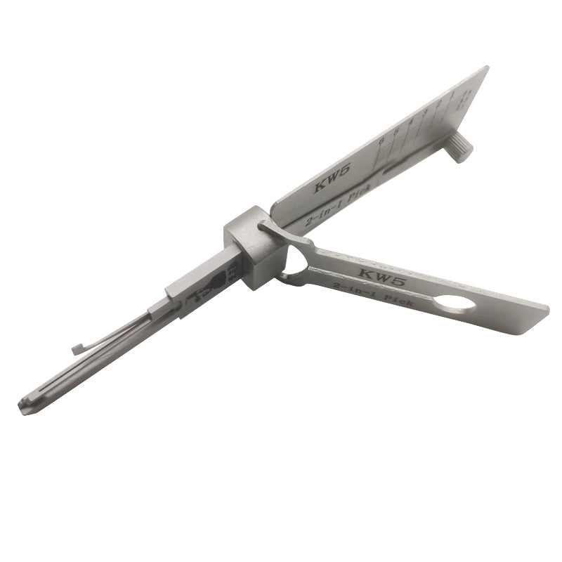 KW5 Original Lishi Lock Pick Key Decoder Reader Locksmith Tool for Kwikset and several other companies.