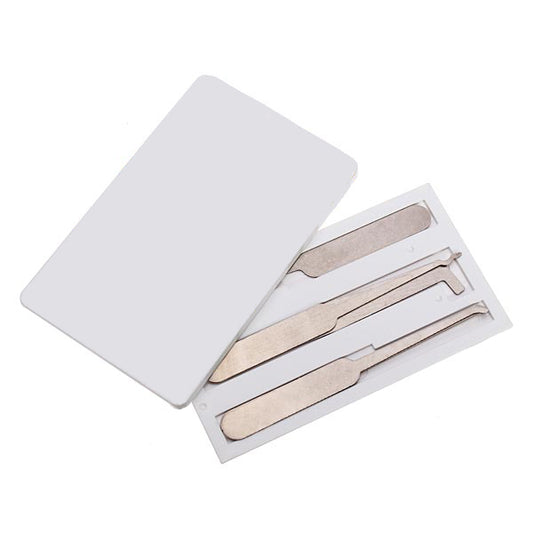 Credit Card Lock Pick Set Locksmith Tools Lock Pick Mini Tool Card Lock