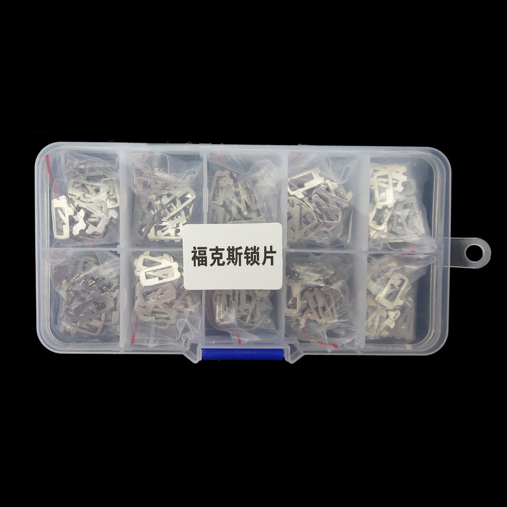 200pcs/lot HU101 Car Lock Reed Locking Plate For Ford Focus Fiesta Ecosport