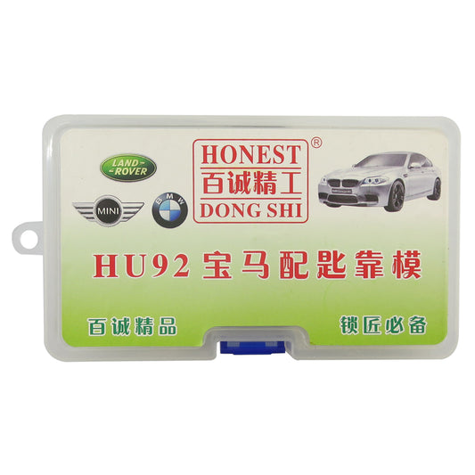 100% Genuine Honest HU92 Locksmith Supplies Car key Moulds For BMW/HUF/Land-Rover Car Key Duplicating Locksmith Tools Lock Pick