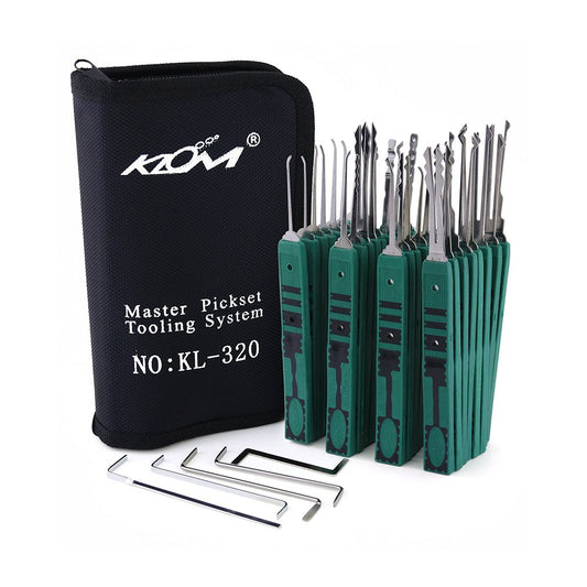 KLOM KL-320 32PCS/Set Locksmiths Tool Sets Lock Picking Lock Pick Hand Tools