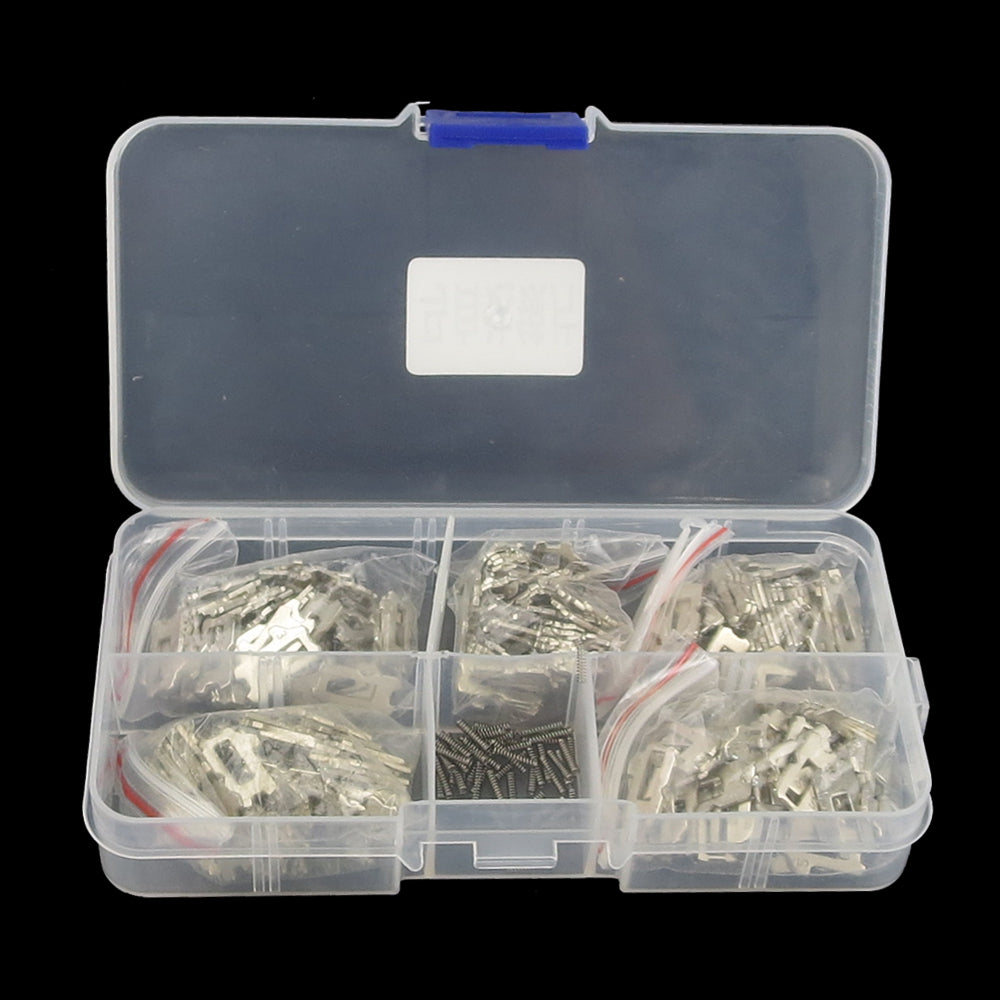 200pcs/lot MAZ24 Car Lock Reed Locking Plate For Mazda Auto Car Key Lock Repair Accessories Copper Keying Kit, Car Lock Reed Lock Plate Auto Lock Repair Locksmith Supplies