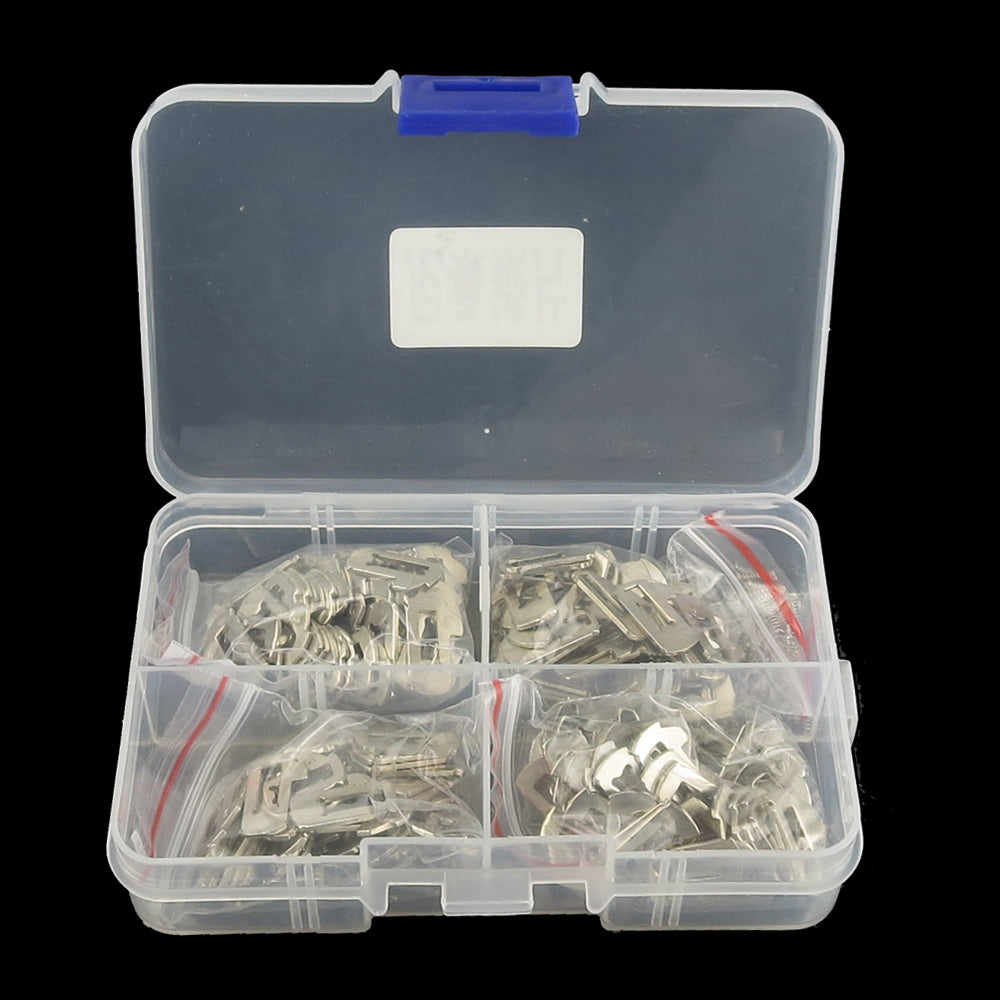 200pcs/lot NSN14 Car Lock Reed Locking Plate For Nissan Car Key Lock Repair Accessories Copper Keying Kit, Car Lock Reed Lock Plate Auto Lock Repair Locksmith Supplies