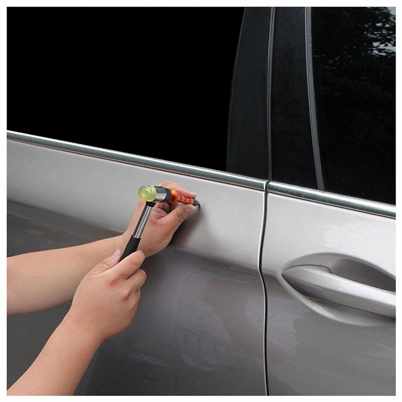 PDR Tools Dent Removal Paintless Dent Repair Tools PDR Hammer Tap Down Tools PDR Toolkit Hand Tool Set Rubber Hammer