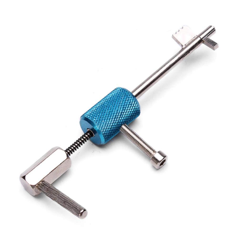 Lock Quick Forced Open Lock Picks Locksmith Tool Silver + Blue