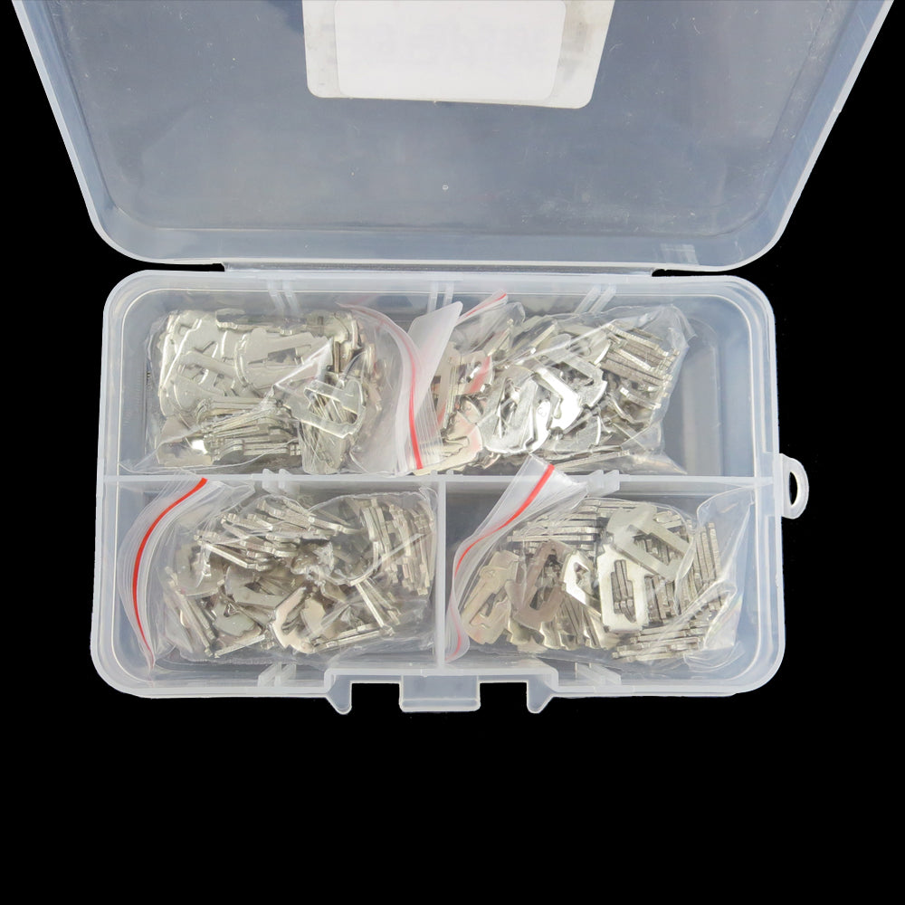 200pcs/lot TOY43  Car Lock Reed Locking Plate For Toyota Camry Corolla NO.1.2.3.4 Key Lock Repair Accessories Copper Keying Kit, Car Lock Reed Lock Plate Auto Lock Repair Locksmith Supplies