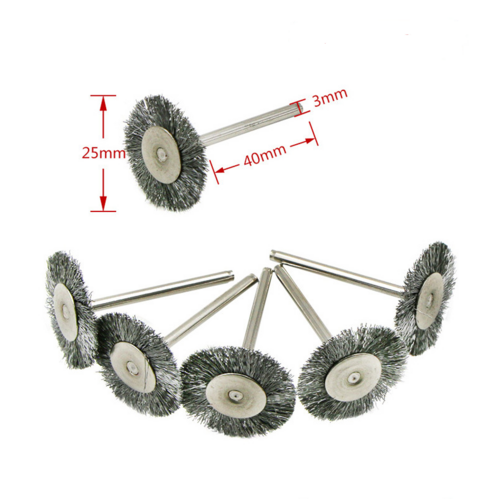 Stainless Steel Wire Brush For Dremel Tool rotary die grinder  removal wheel 20Pcs Lot