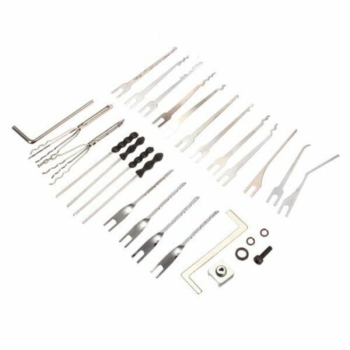 Picking Blades With 2 Tension Tool Set for Electric Lock Pick Tools Picking Set